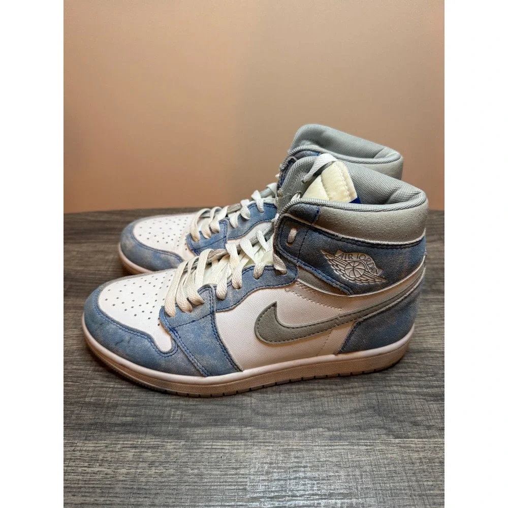 Nike Air Jordan 1 Retro High OG Hyper Royal Blue White 555088-402 Mens Sneaker - Picture 5 of 6